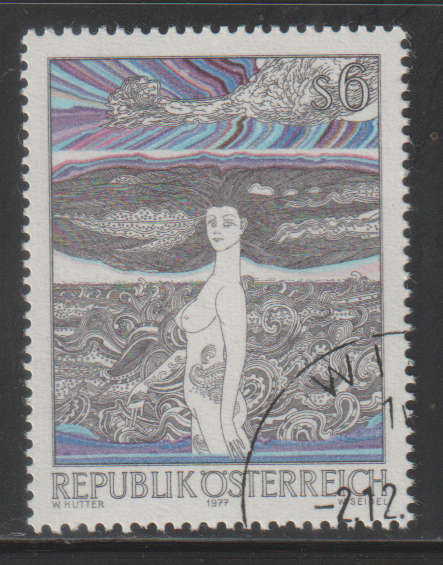 AUSTRIA 1977 Modern Art in Austria UNH SG 1797