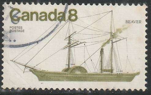 CANADA 1975 Canadian Ships ULH SG 820
