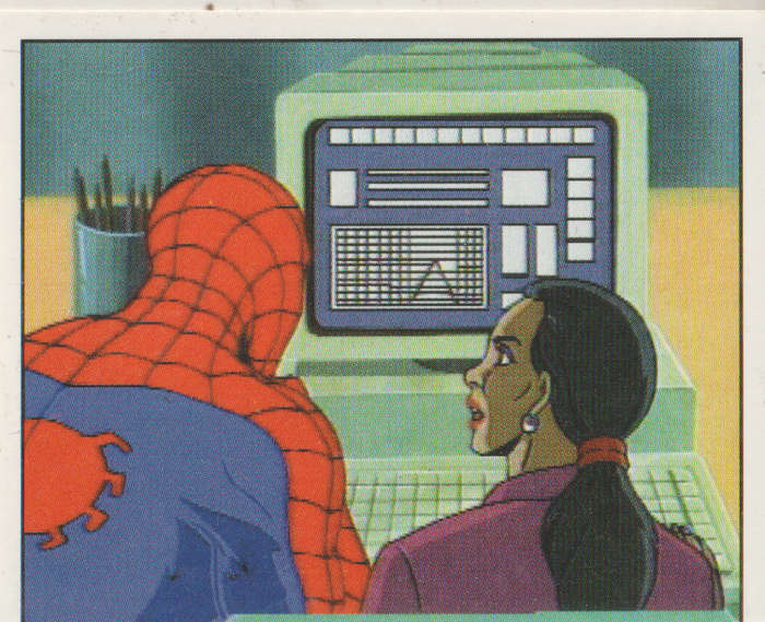PANINI MARVELS SPIDERMAN COLLECTABLE STICKER #97