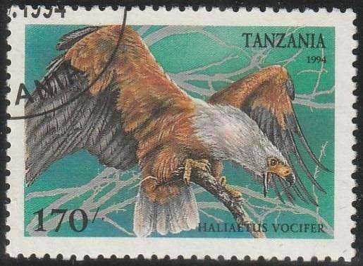 TANZANIA 1994 Birds of Prey VFU SG 1851