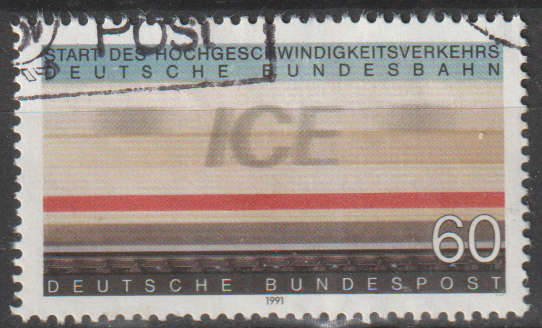 GERMANY 1991 The "Intercity-Express"-train ULH SG 2373