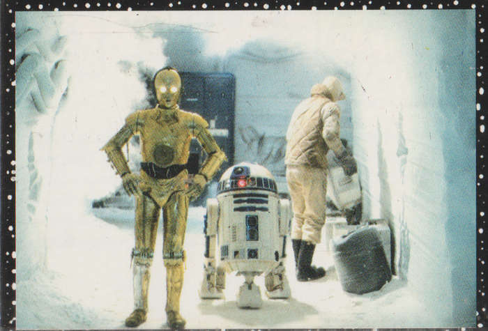 PANINI STAR WARS COLLECTABLE STICKER #50