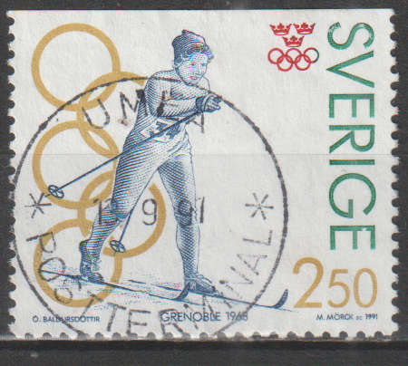 SWEDEN 1991 Olympic Gold ULH SG 1588