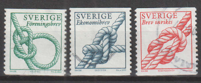 SWEDEN 2003 Knots ULH SG 2257-9