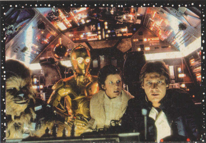 PANINI STAR WARS COLLECTABLE STICKER #79