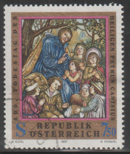 AUSTRIA 1997 The 400th Anniversary of Saint Petrus Canisius UNH SG 2473