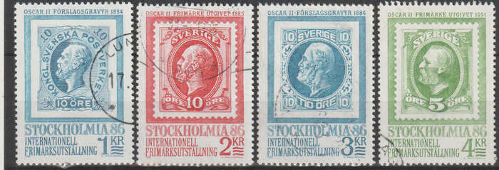 SWEDEN 1983 Stockholmia 86 ULH SG 1159-62