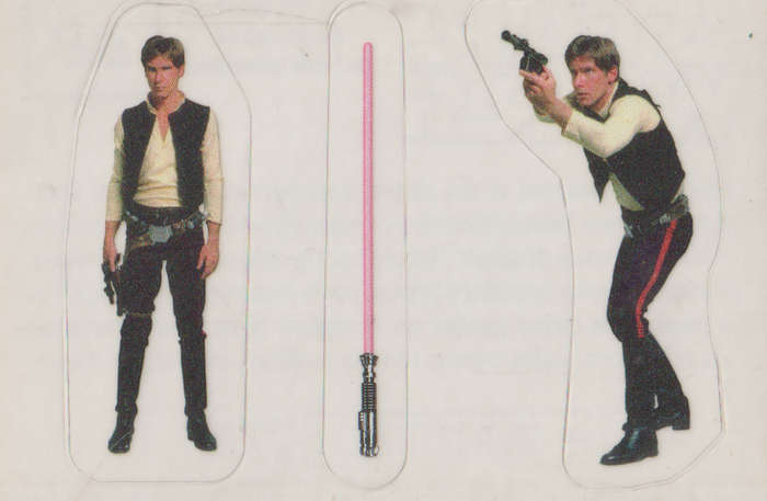 PANINI STAR WARS COLLECTABLE STICKER #S2