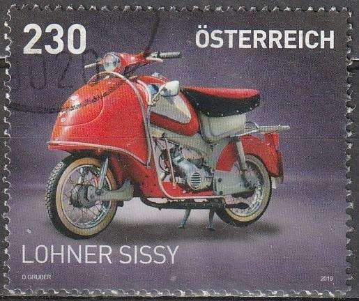 AUSTRIA 2019 Motorbikes - Lohner Sissy, 1957 VFU SG 3548