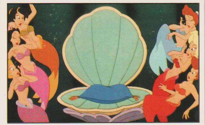 PANINI COLLECTABLE STICKERS THA LITTLE MERMAID #17