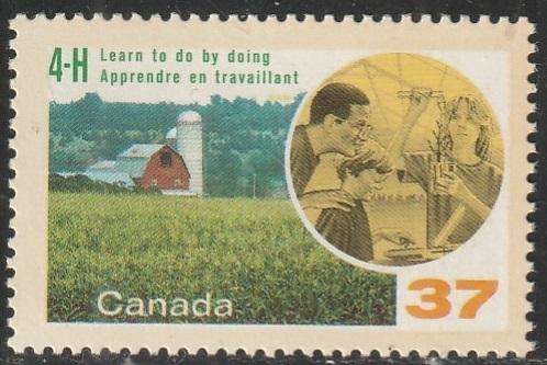 CANADA 1988 The 75th Anniversary of 4-H Clubs UMM SG 1301