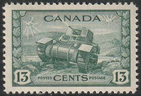 CANADA 1942 -1943 King George VI UMM SG 384