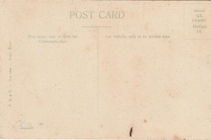 MINT POST CARD CAPE POINT LIGHT HOUSE