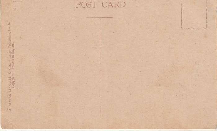 VINTAGE UN USED POST CARD