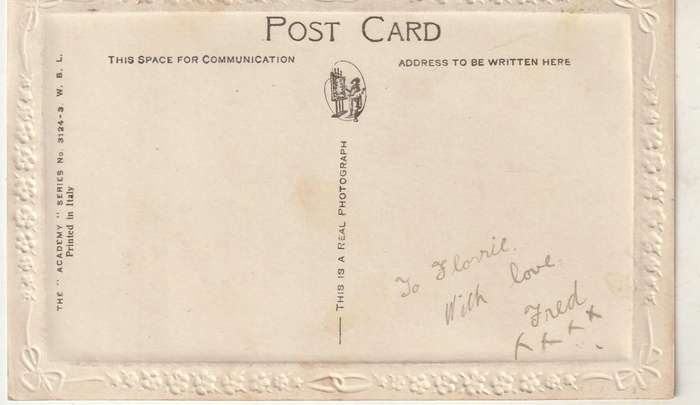 VINTAGE UN USED POST CARD