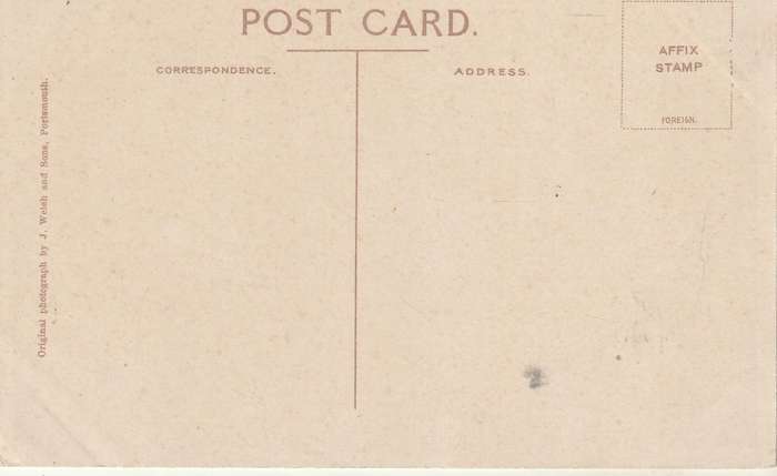 VINTAGE UN POSTED POST CARD BOURNEMOUTH