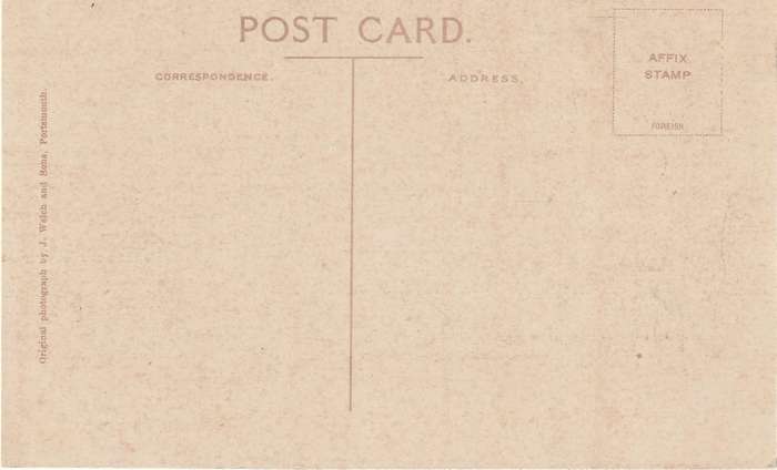VINTAGE UN POSTED POST CARD BOURNEMOUTH
