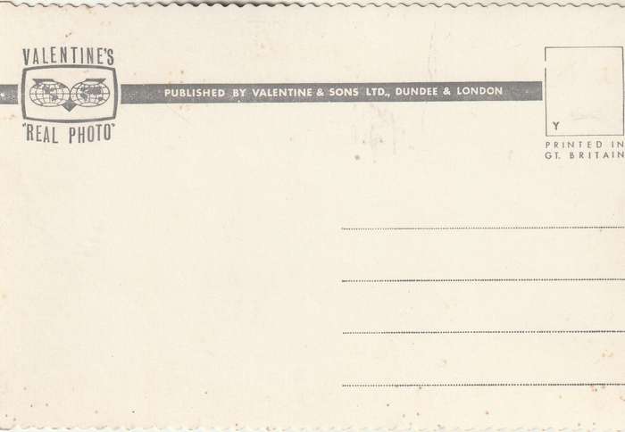VINTAGE UN POSTED POST CARD HIGH FORCE MIDDLETON ON TEESDALE