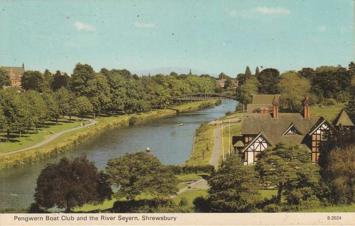 MINT POST CARD PENGWERN BOAT CLUB