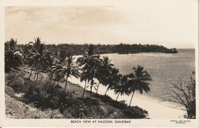 MINT POST CARD ZANZIBAR