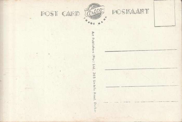 MINT POST CARD LYDENBURG NORTHERN TRANSVAAL