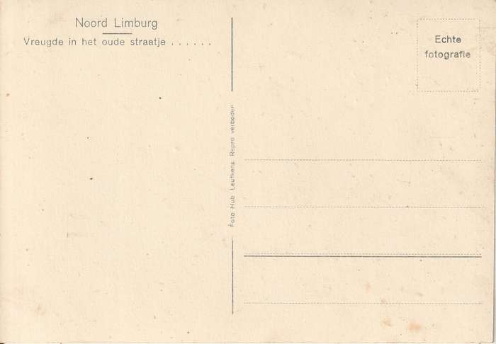 UN USED POST CARD