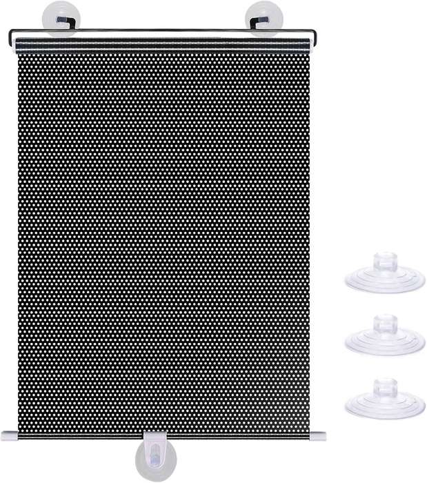 Portable Retractable Window Shade/Blind