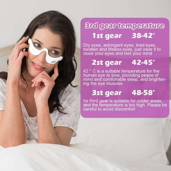 Electric Warm Eye Massager