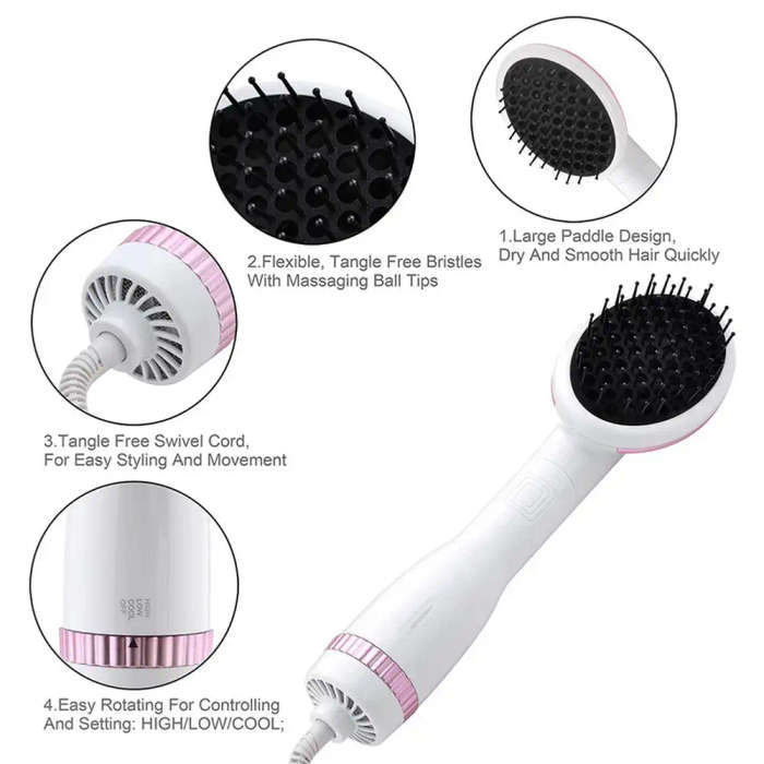 Hot Air Hair Dryer and Styler