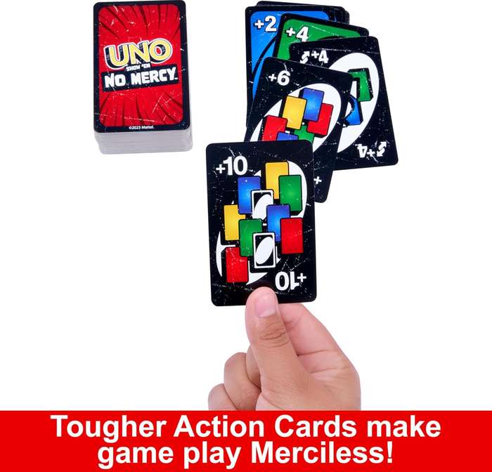 Uno No Mercy Card Game