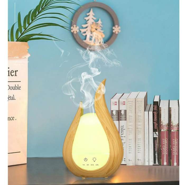 200ml 7 Colour Wood Grain Aroma Diffuser