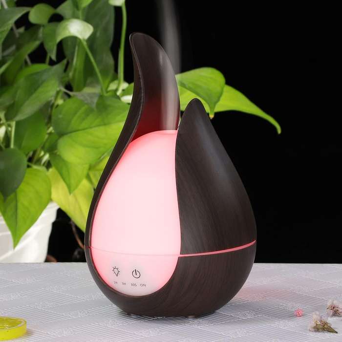 200ml 7 Colour Wood Grain Aroma Diffuser