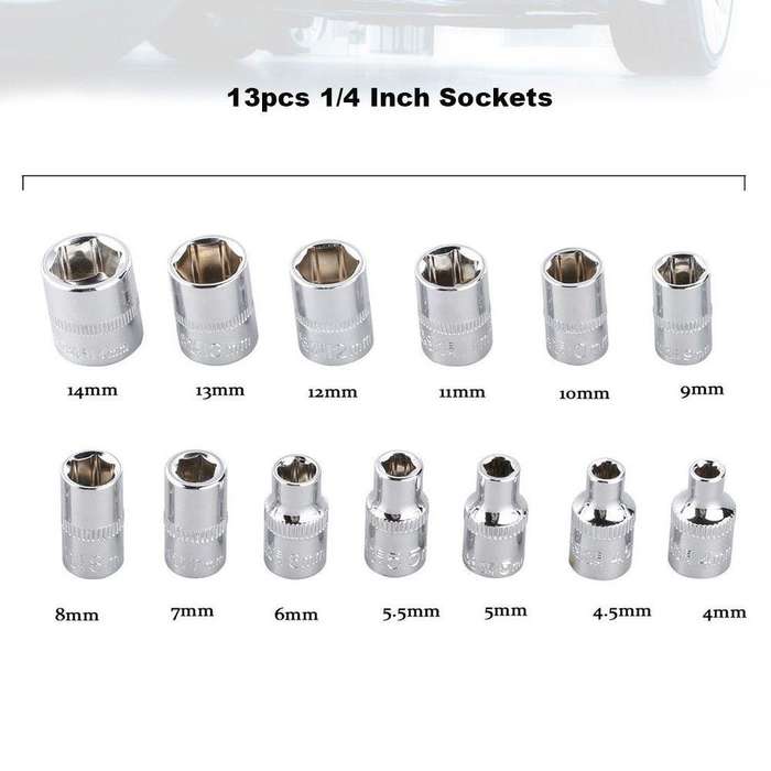 46 Piece Socket Wrench set
