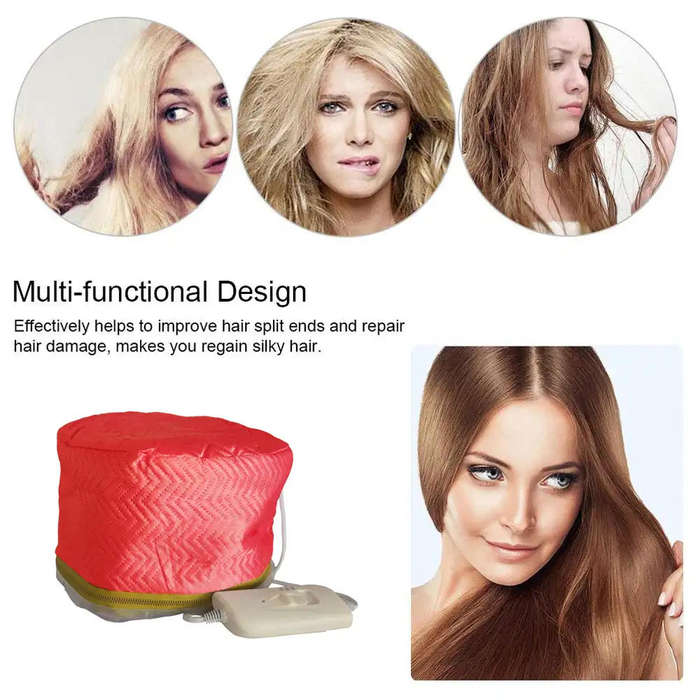 Electric Hair Steamer Cap