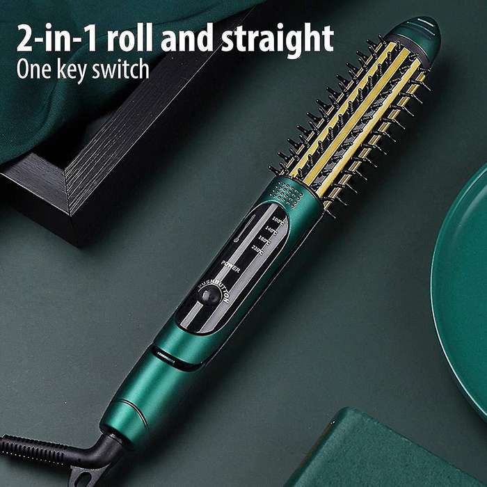 2 In 1 Hair Curler Brush