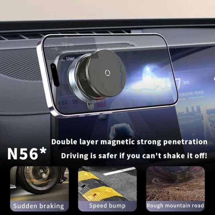 Magnetic Dash Vacuum Bracket
