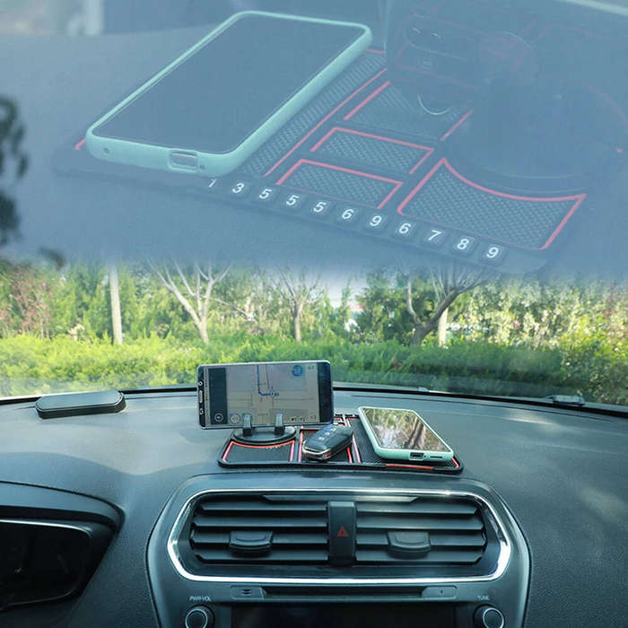 Mobile Dash Mat Holder