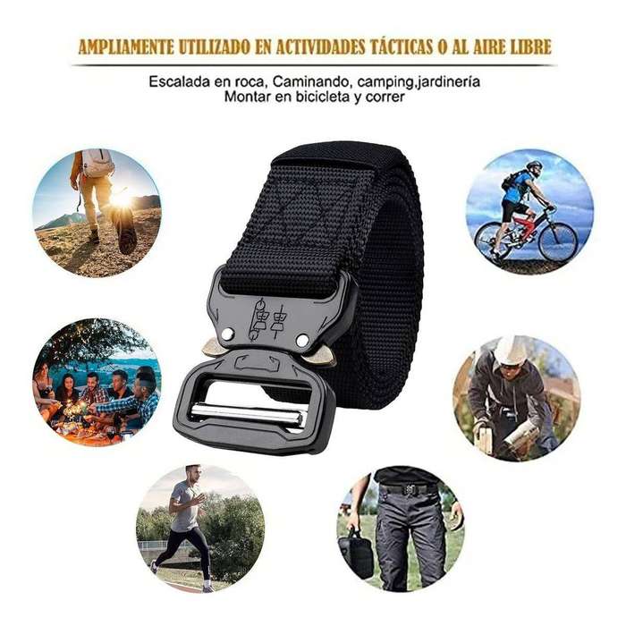 Metal Clip Tactical Belt