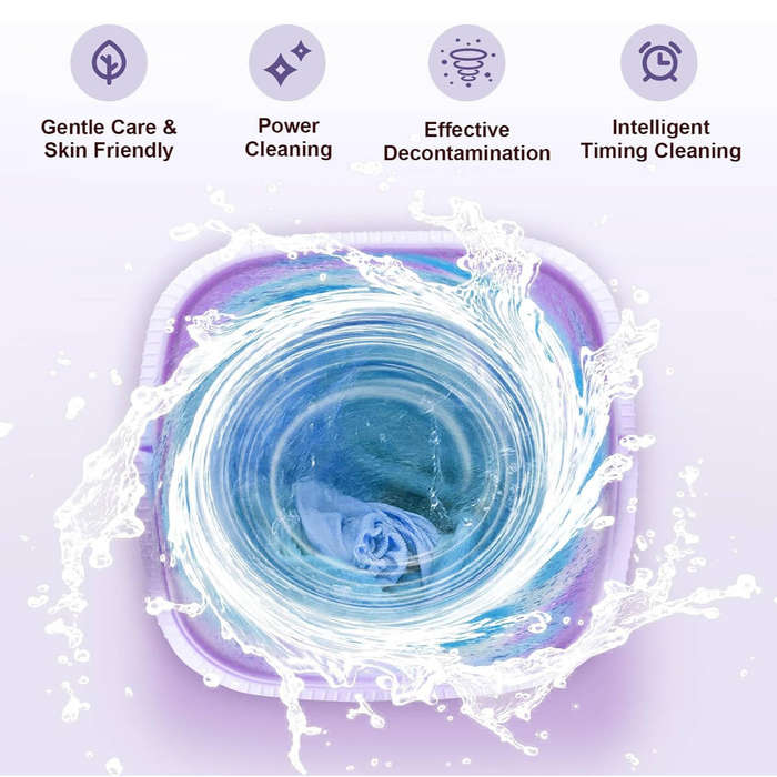 Folding Portable Washing Machine Bucket
