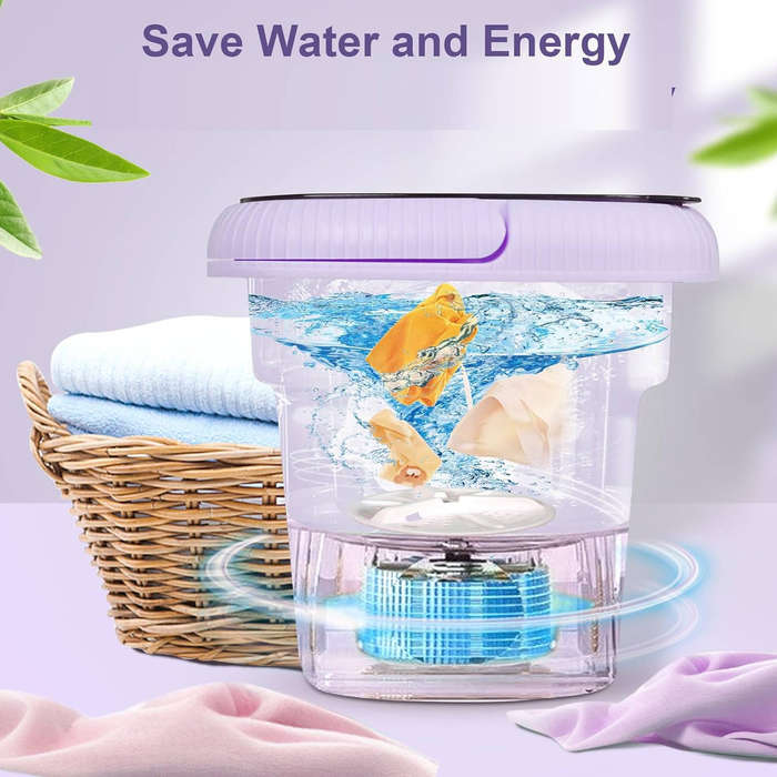Folding Portable Washing Machine Bucket