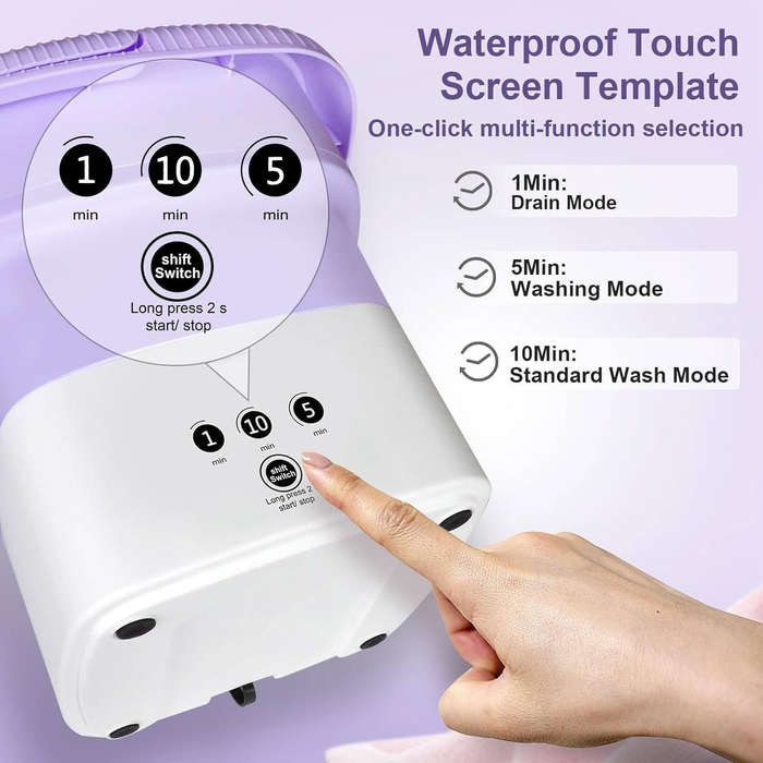 Folding Portable Washing Machine Bucket