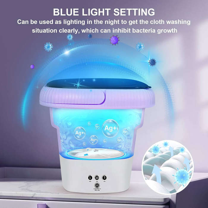 Folding Portable Washing Machine Bucket