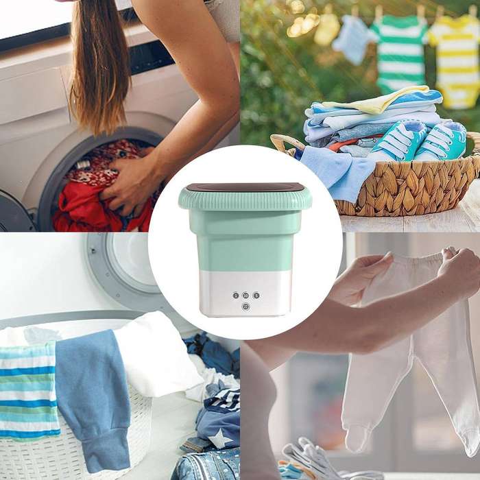 Folding Portable Washing Machine Bucket
