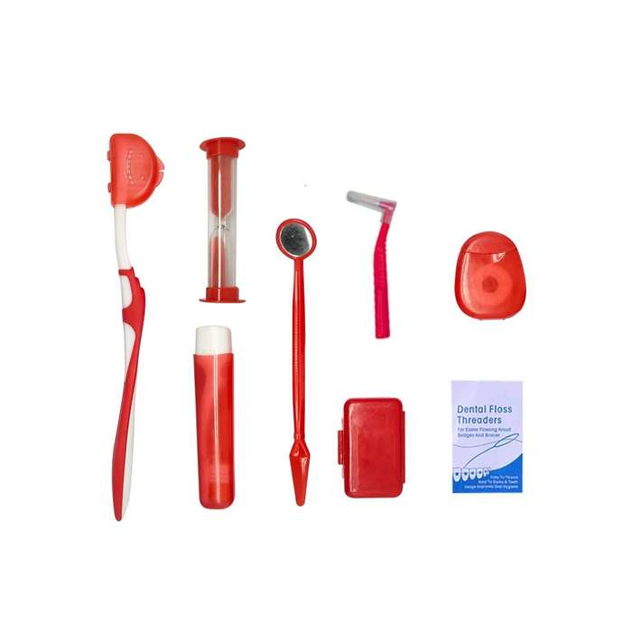 8 Piece Orthodontic Braces Care Kit
