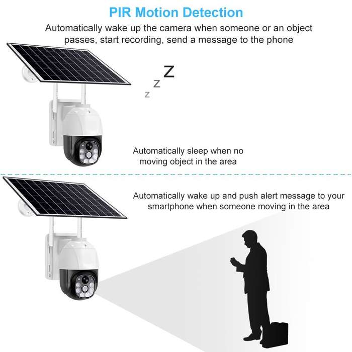 Solar Wifi Security Camera
