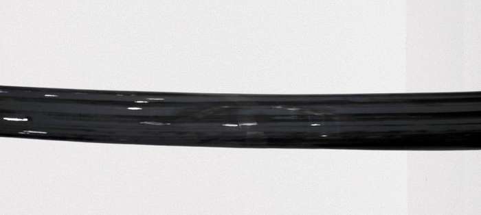 Black Gray Woodgrain Katana Sword