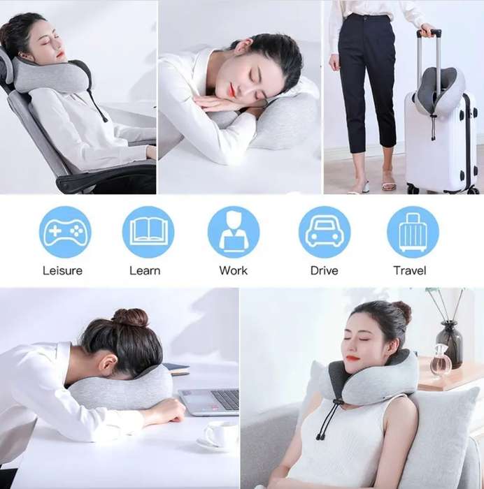 Memory Foam Travel Pillow