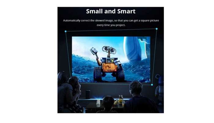 HD Mira Cylinder Projector - UP TO 130INCH
