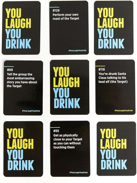 You Laugh You Drunk Card Game
