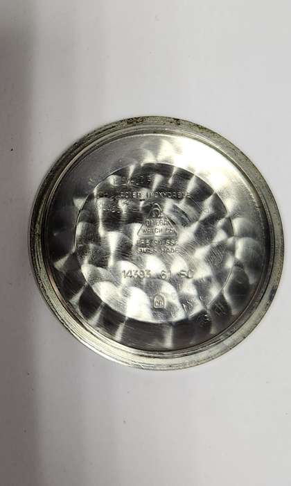 1960`s Omega Constellation Automatic Men`s watch Pie Pan 14k Gold & Stainless Steel as per photo
